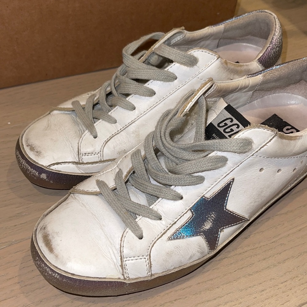White GGDB golden goose sneaker